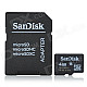 Genuine SanDisk Micro SDHC TF Card with SD Adapter (4GB)