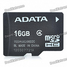 Genuine ADATA Micro SDHC Class 4 TF Card (16GB)