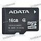 Genuine ADATA Micro SDHC Class 4 TF Card (16GB)