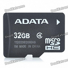 Genuine ADATA Micro SDHC Class 4 TF Card (32GB)