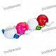 Cute Snail Style Fridge Magnets - Random Color (4-Piece Pack)