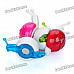 Cute Snail Style Fridge Magnets - Random Color (4-Piece Pack)