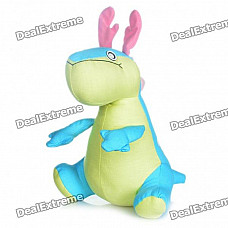 Cute Cartoon Dragon Style Doll Toy - Blue + Yellow