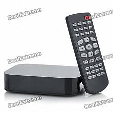 1080P HD Mini Media Player with SD + 2 x USB + AV + HDMI + S/PDIF (Black)