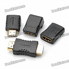 HDMI Male to Male / Female to Female / Right Angle Female to Female / Male to Female Converters Set