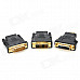 DVI 24+1 Male to HDMI Female + DVI 24+1 to HDMI Male + DVI 18+1 to HDMI Female Converters Set