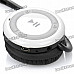 i91 Rechargeable Bluetooth V2.1=EDR MP3 Player Stereo Headset w/ FM / Microphone / TF - White