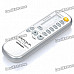 Universal 1.5" LCD IR Air Conditioner Remote Controller - White (2 x AAA)