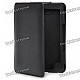 Stylish PU Leather Protective Carrying Case for Kindle 4 - Black