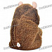 Cute Talking Mimicry Hamster Pet - Brown (3 x AAA)