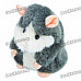 Cute Talking Mimicry Hamster Pet - Grey (3 x AAA)