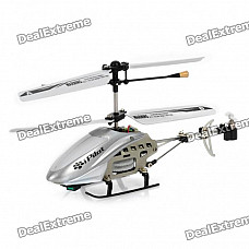 Iphone/Ipod Touch/Ipad Controlled Rechargeable 3.5-CH R/C i-Helicopter w/ Gyroscope - White