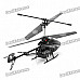 Iphone/Ipod Touch/Ipad Controlled Rechargeable 3.5-CH R/C i-Helicopter w/ Gyroscope - Black