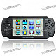 JXD A1000 4.3" LCD Game Console Media Player w/ 300KP Camera / AV-Out / FM / TF - Black (4GB)