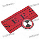 Persona Cosplay Armband and Badge Set (Red + White + Black)