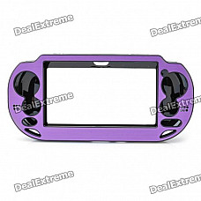 Protective Aluminum Cover Plastic Case for PS Vita - Purple