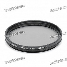 NEW-VIEW CPL Polarizer Lens Filter (52mm)