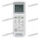 Universal 1.6" LCD Air Conditioner Remote Control - White (2 x AAA)