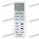 Universal 1.8" LCD Air Conditioner Remote Control - White (2 x AAA)