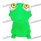 Pop Out Eyes Doll Stress Reliever Relief Squeeze Toy - Frog (Green)