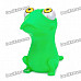 Pop Out Eyes Doll Stress Reliever Relief Squeeze Toy - Frog (Green)