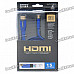 PowerSync 3D Full HD HDMI Male to Male Ethernet Flat Cable (140cm)
