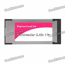 24-in-1 Expresscard Card Reader