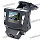 1080P 5MP CMOS Wide Angle Car DVR Camcorder w/ GPS Module / 8-IR LED / HDMI / TV-Out / TF (2" LCD)