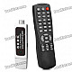 USB 2.0 Global Analog TV Tuner Dongle w/ Remote Controller - Silver (PAL / NTSC / SECAM)