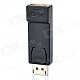 DisplayPort 1.1 Male to HDMI 1.3 Female Adapter w/ Audio - Black