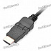 Gold Plated HDMI Male to Male 3D Connection Cable w/ 180-Degree Rotating Connectors (150CM-Length)