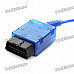 ELM327 USB Vehicle OBD Scan Tool - Blue