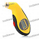 1" LCD Digital Tire Pressure Gauge - Yellow