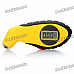 1" LCD Digital Tire Pressure Gauge - Yellow