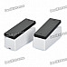 Multifunction Stapler Style Card Reader + Stand Pad - White + Black