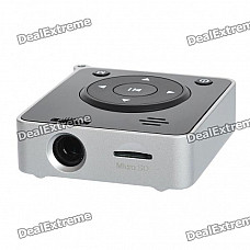 Portable Mini MP3 Music Player LCoS Projector with Micro SD/Mini USB Slot