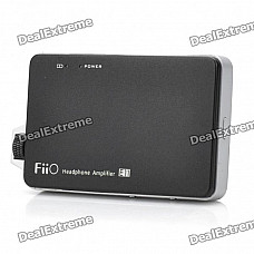 Fiio E11 Portable Headphone Amplifier - Black (1 x BL-5B)