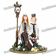 Romantic Lovers Figure Desktop Display Toy