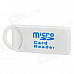 World's Smallest MicroSD TransFlash USB 2.0 Mini Card Reader