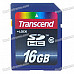 Transcend 16GB SDHC SD Mega Memory Card (Class 10 High Speed)