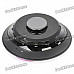 Stylish Heart Pattern MP3 Player Resonance Speaker w/ FM / TF / Remote Control / Projector - Black