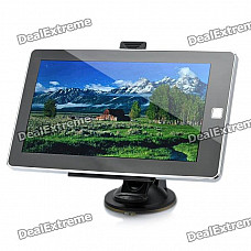 7" Touch Screen WinCE 6.0 GPS Navigator w/ Bluetooth / FM / AV-In / 4GB Europe Maps TF Card