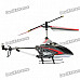 Rechargeable 3-CH R/C Helicopter w/ Gyroscope - Grey + Red