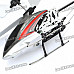 Rechargeable 3-CH R/C Helicopter w/ Gyroscope - Grey + Red