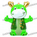 Cute Dragon Plastic Coin Bank (Random Color)