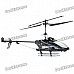 Rechargeable 3-CH R/C Helicopter w/ 300KP Camera & Gyroscope - Black (TF Slot)