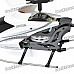 Rechargeable 3-CH R/C Helicopter w/ 300KP Camera & Gyroscope - White (TF Slot)