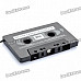 Car Cassette Tape Adapter Transmitters for MP3 / CD / DVD Player - Black