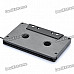 Car Cassette Tape Adapter Transmitters for MP3 / CD / DVD Player - Black