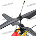 Rechargeable 4-CH R/C Helicopter - Red + Yellow